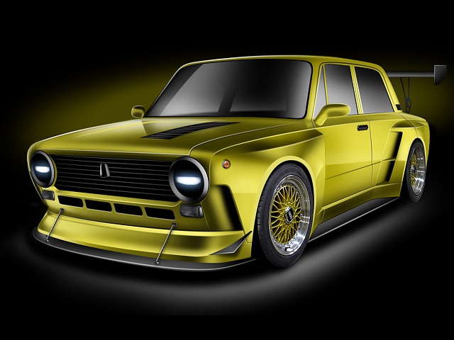 Lada 2101 SuperCar Supercharged 250 Hp